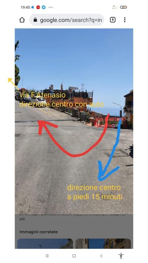 Al Bajah Loft Monovano Con Requisiti Hotel Taormina Zewnętrze zdjęcie